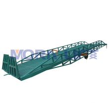 8 ton forklift container loading unloading yard ramp hydraulic mobile loading dock ramp warehouse for sale